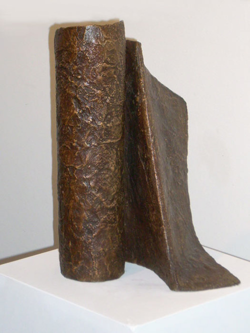 STEVE LITSIOS Roll n’Fold. 2002. Bronze, Unikat. H: 36cm. 
